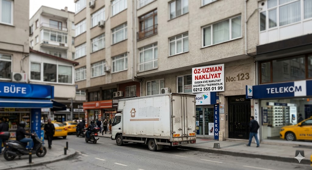 İstanbul Cihannuma Mahallesi, Barbaros Bulvarında Paravan Öz-Uzman Nakliyat Firması Mağduriyeti